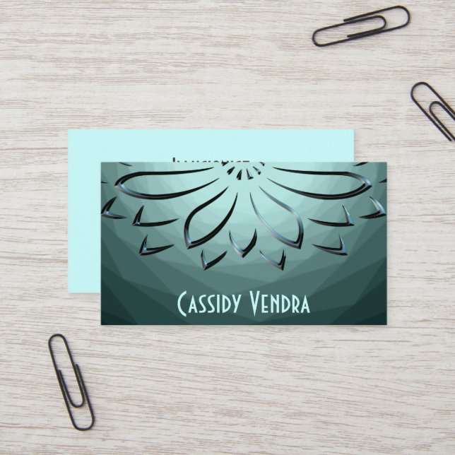 Cartão De Visita Ilusionista (Frente/Verso In Situ)