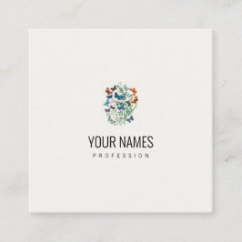 CARTÃO DE VISITA: ILUSTRAÇÃO DA MANTEIGA DE VINTAG