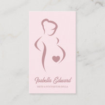 Ilustração de Identidade de Doula de Maternidade R