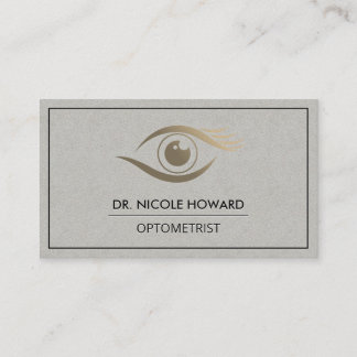 Cartão De Visita Ilustração ocular