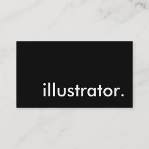 Cartão De Visita ilustrador.