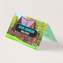 Cartão De Visita Imobiliário De Luxo (Código QR)