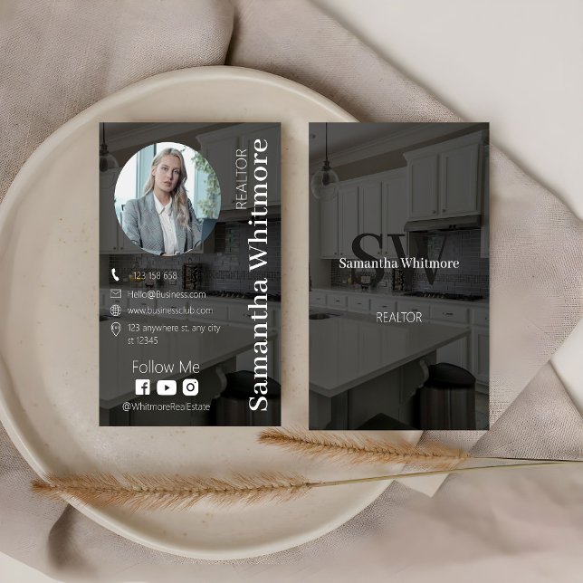 Cartão De Visita Imobiliário Imobiliário Imobilizado (Criador carregado)