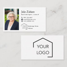Imobiliário Moderno Luxo Personalizado Foto e Logo