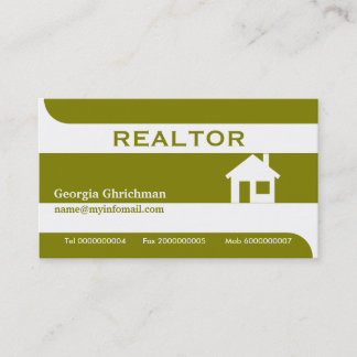 Cartão De Visita Imobilizadores/cartões de visitas imobiliários — A