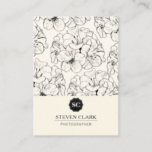 Cartão De Visita Impressão/Monograma