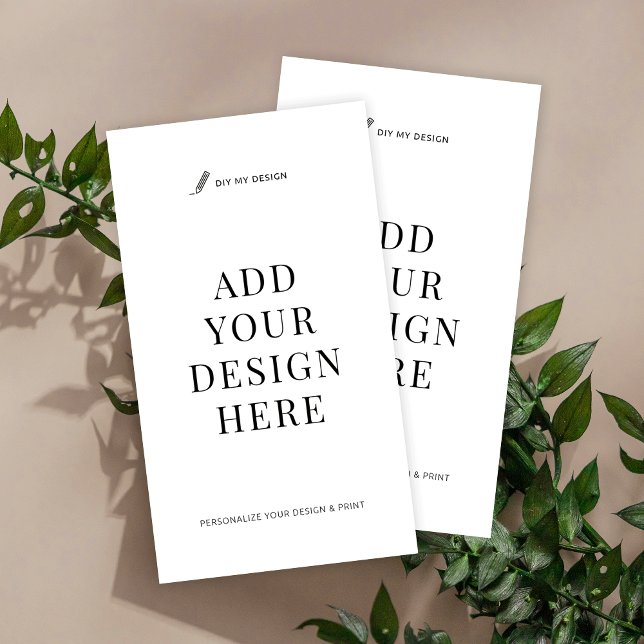 Cartão De Visita Impressão pós-Cartão de visita de 3,5x2" (Upload your design and print your beauty salon aftercare instructions business cards)