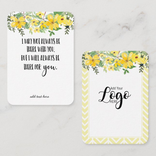 Cartão De Visita In Memory Sympathy Memorial Angel keepsake gift (Frente/Verso)