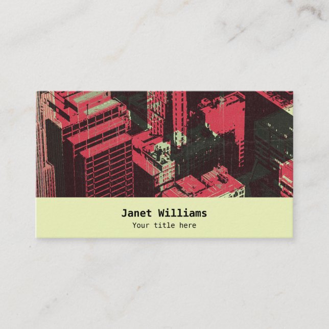 Cartão De Visita In the city (Frente)