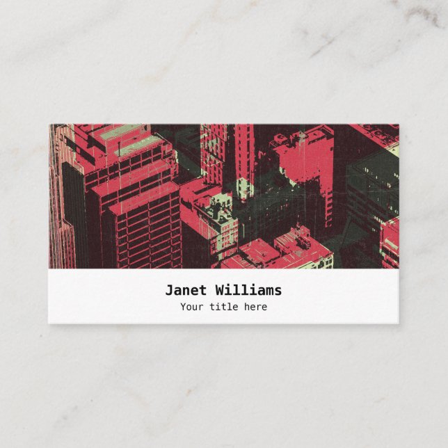 Cartão De Visita In the city (Frente)