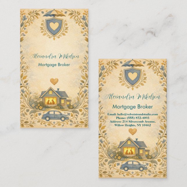 Cartão De Visita Independent Insurance Advisor Professional (Frente/Verso)