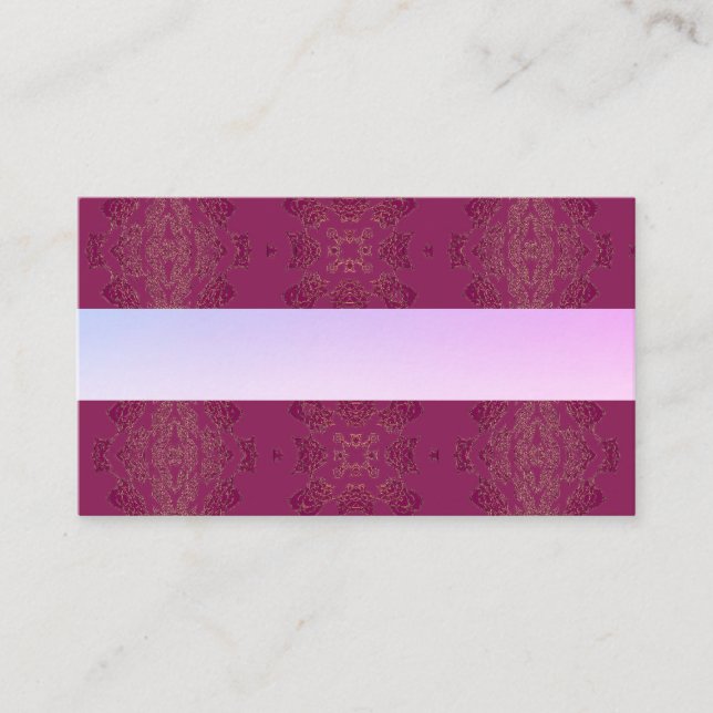 Cartão De Visita Indian Wedding Business Cards (Frente)