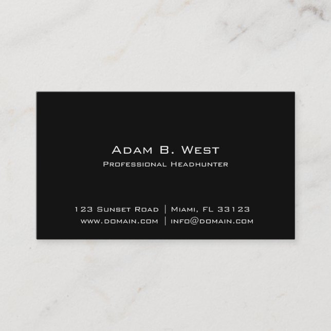 Cartão De Visita Individualidade (Frente)