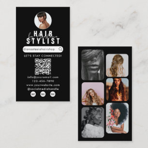 Cartão De Visita Influenciador Beauty Salon Hair Makeup Fotografias