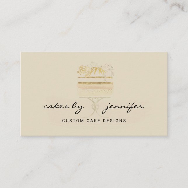 Cartão De Visita Ingredientes de especialidade amarela para produto (Frente)