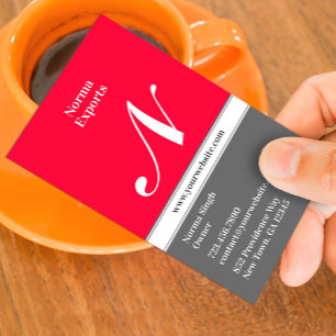 Cartão de visita inicial