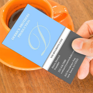 Cartão de visita inicial