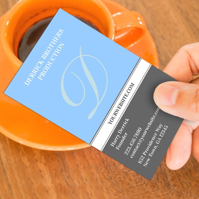 Cartão de visita inicial (Criador carregado)