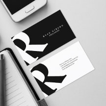 Inicial Grande | Tipografia moderna | Preto