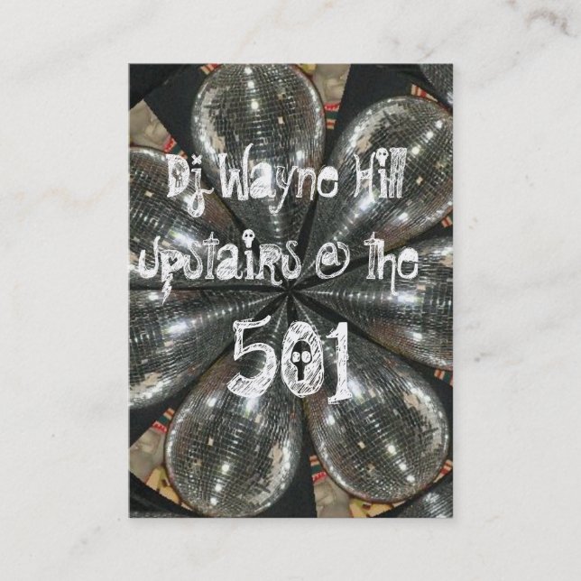 Cartão De Visita Insecto de Waynes outubro - personalizado (Frente)