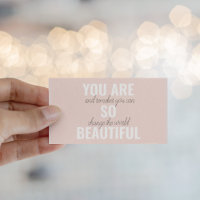 Inspiração Você É Uma Citação Positiva Tão Bonita