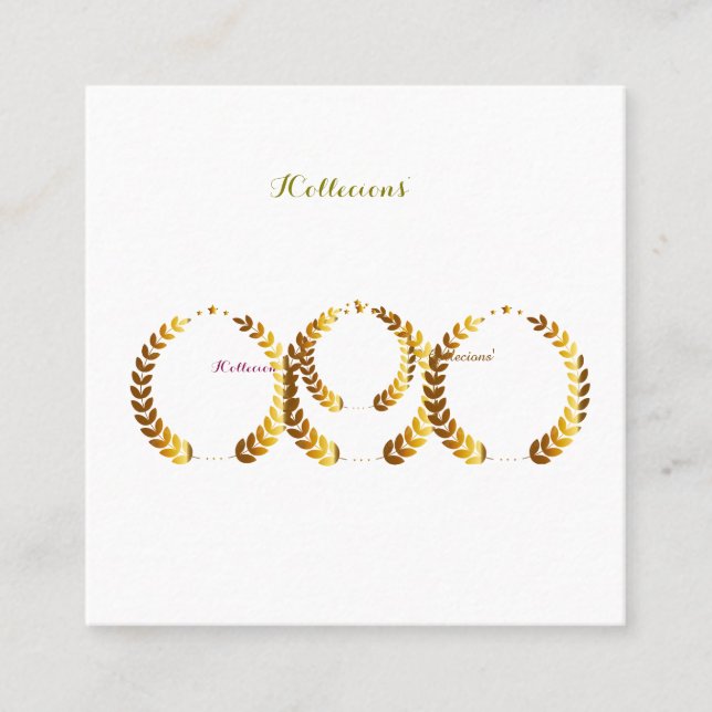 Cartão de visita inspirado (Frente)