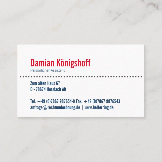 Cartão De Visita Inspirado na Transilvânia (Frente)