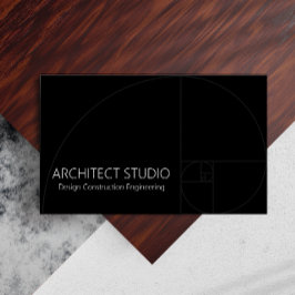 Cartão De Visita Instagram Arquiteto nos segue preto e branco