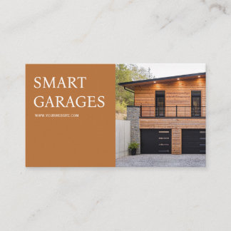 Cartão De Visita Instalação de Portas de Garagem Reforma Residencia