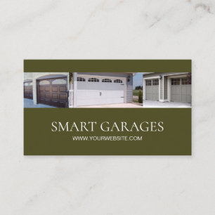 Cartão De Visita Instalação e serviços de portas de garagem