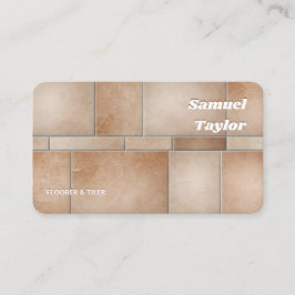 Cartão De Visita Instalador do azulejo