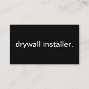 Cartão De Visita Instalador do Drywall
