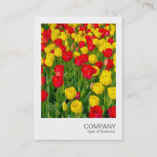 Cartão De Visita Instant Photo 023 - Tulips (Foto instantânea 023