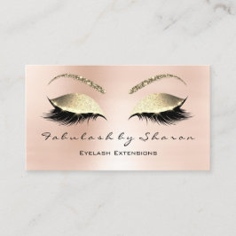 Cartão De Visita Instantâneo de extensão de traços, Rosa de FB Dour