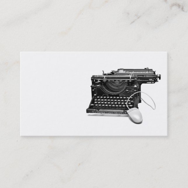 Cartão De Visita Instrução de computador (Frente)