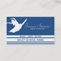 Instrutor Da Escola De Dança Branca E Azul