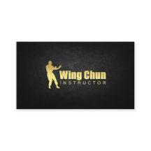 Instrutor Dourado Plated Wing Chun