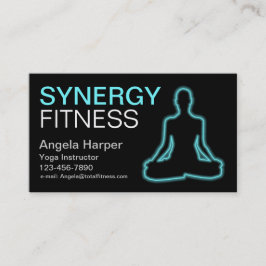 Cartão De Visita Instrutor Yoga