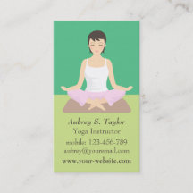 Instrutora de Yoga Feminina Meditação Relaxante