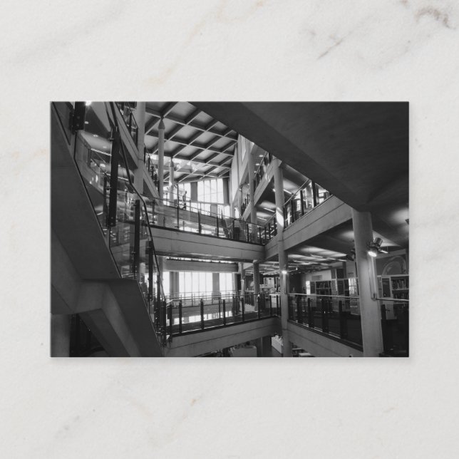 Cartão De Visita Interior Moderno (Frente)