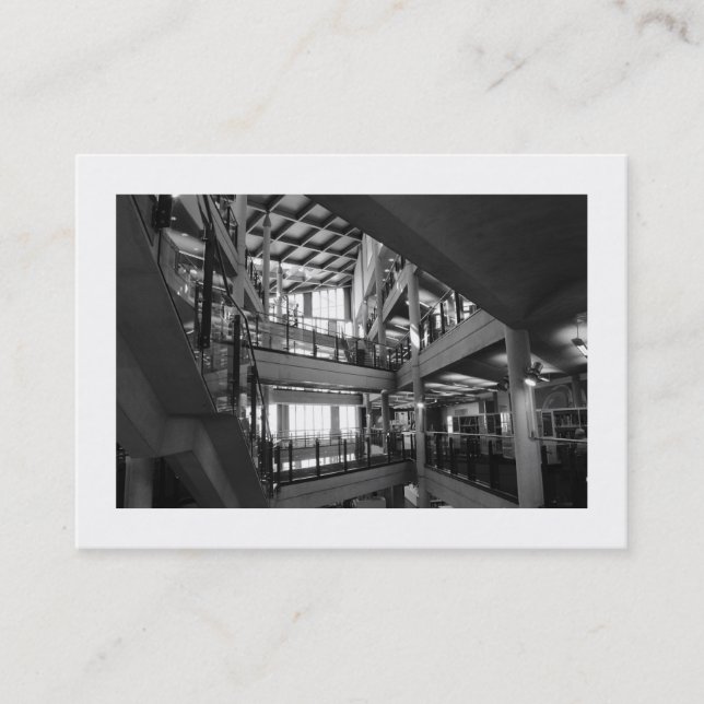 Cartão De Visita Interior Moderno (Bordado) (Frente)