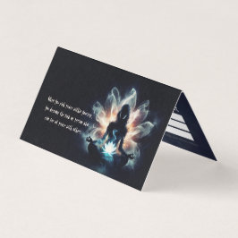 Cartão De Visita Ioga Instrutor Meditação Dose Brilhante Lotus