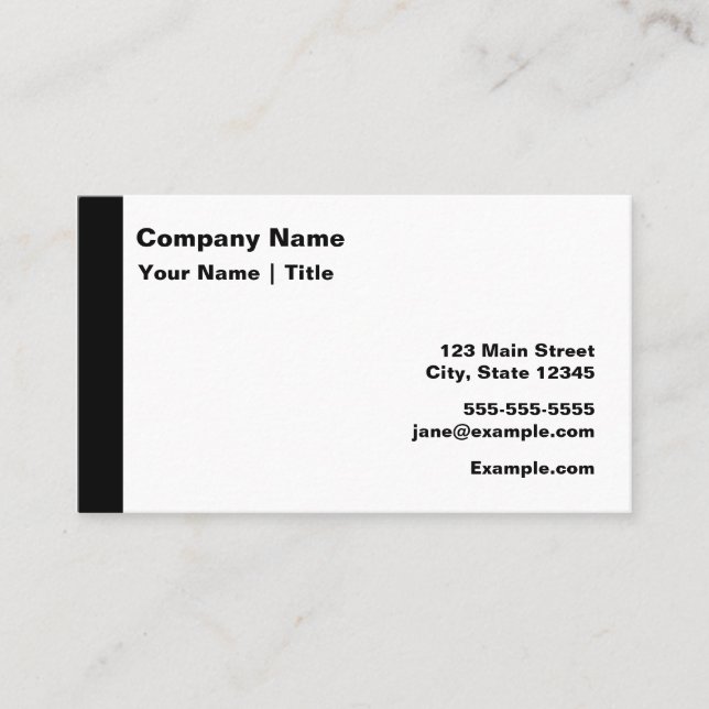 Cartão De Visita Iridescente moderno (Frente)