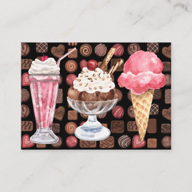 Cartão de visita irresistível por SRF (Frente)