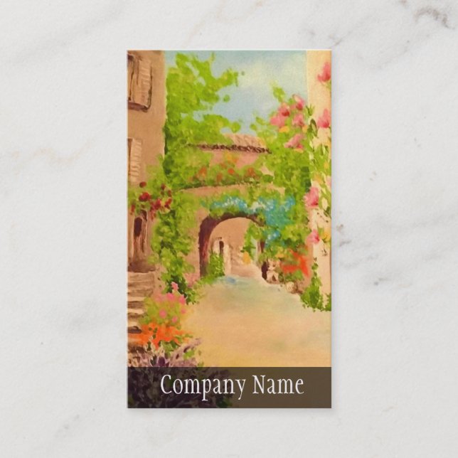 Cartão De Visita Itália (Frente)