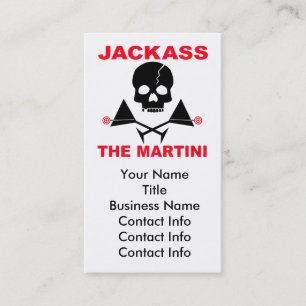 Cartão de Visita - JACKASS, O Barman
