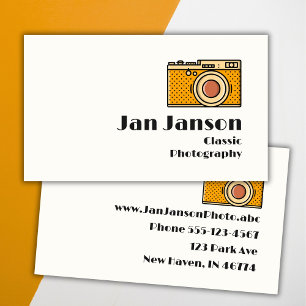 Cartão De Visita Jan Janson Clássico Fotografia (ou seus detalhes)