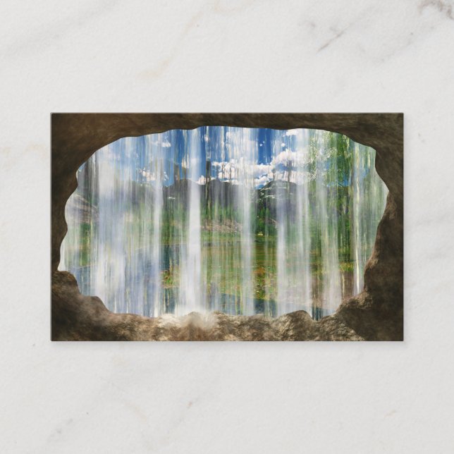 Cartão De Visita Janela nos marcadores Cwm (Frente)