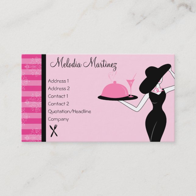 Cartão De Visita Janto Servido (Frente)