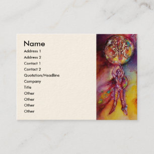 CARTÃO DE VISITA JARDIM DAS SOMBRAS PERDIDAS - FEIRA E BOTÉRIAS